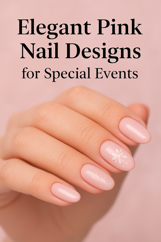 Elegant Pink Nail Designs for Special Events