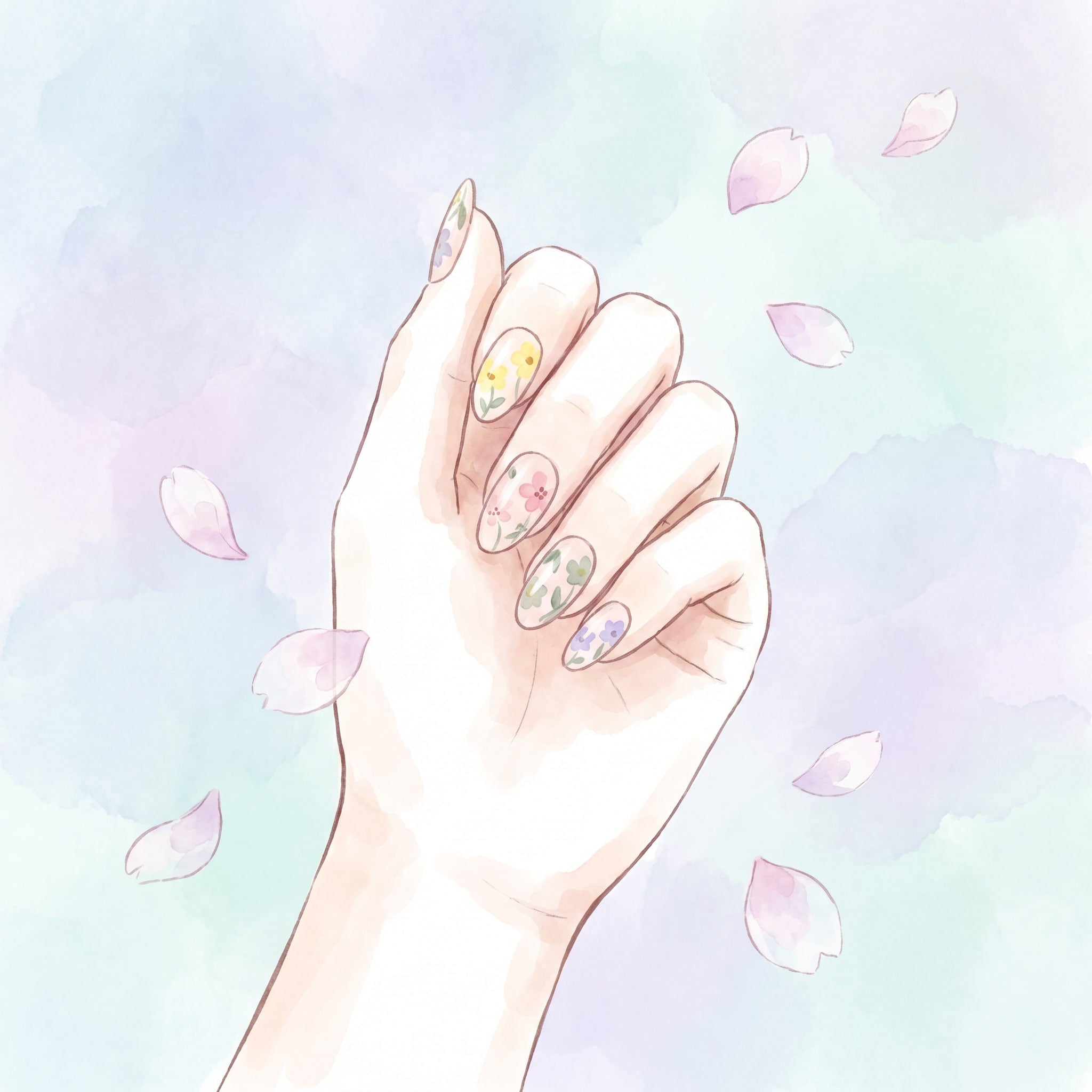 April Nail Inspo 2026: 10 Floral Spring Designs to Try – NAILSAMI
