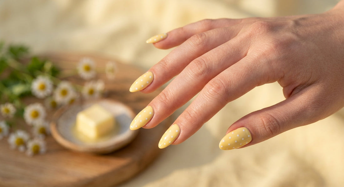 Butter Yellow Polka Dot Nails 2026: The Summer Refresh hero