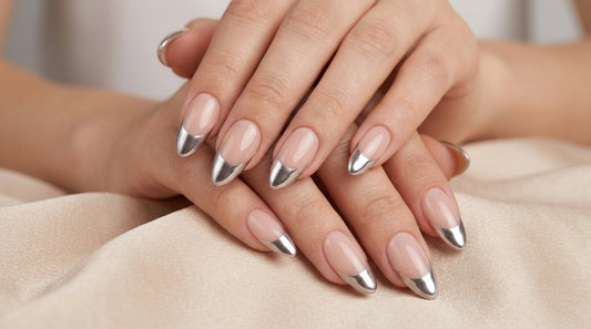 Chrome French Tip Nails: 17 Ideas to Try in 2026
