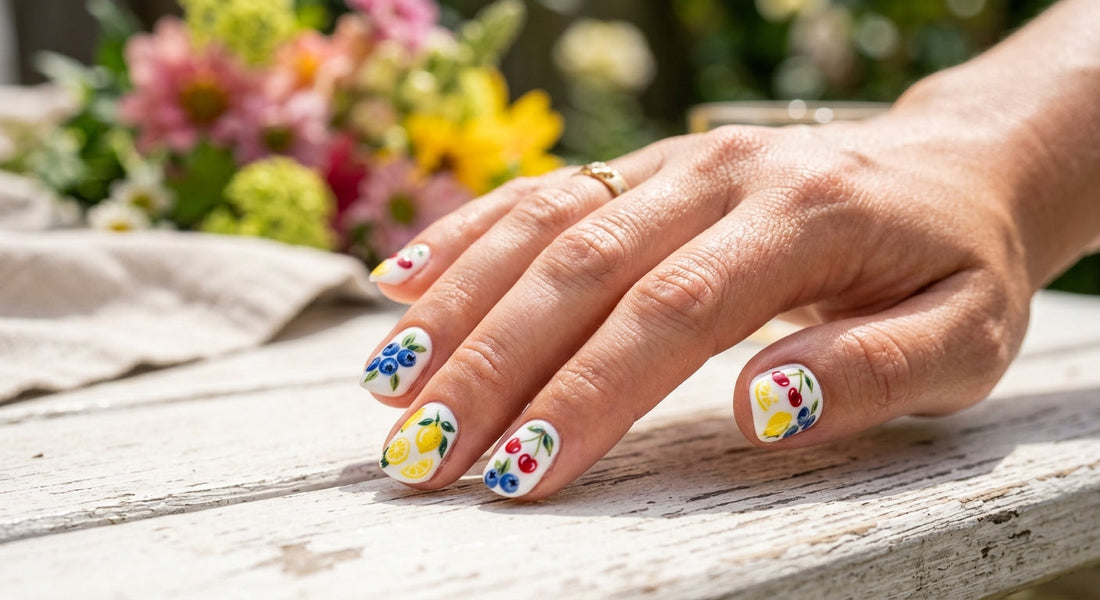Fruit Nails 2026: Lemon, Blueberry & Cherry Nail Art Taking Over TikTok