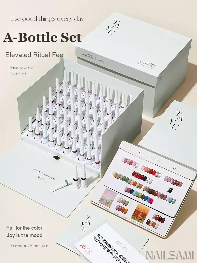Taye A-Bottle Plant-Based Gel Polish Set - 60 Colors image 5