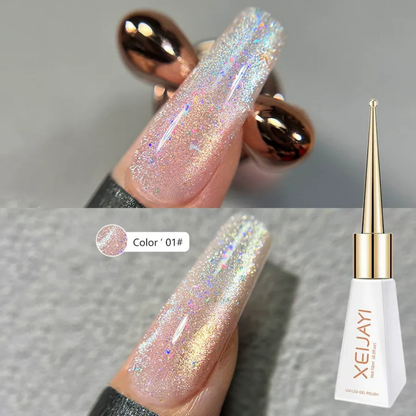 Moonrise Serenity Shimmering Cat Eye Gel Polish
