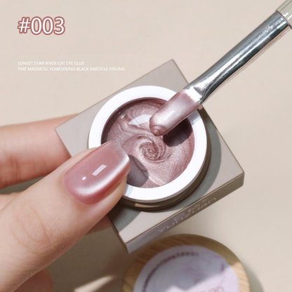 Yunzuan Sunset Galaxy Cat Eye Gel