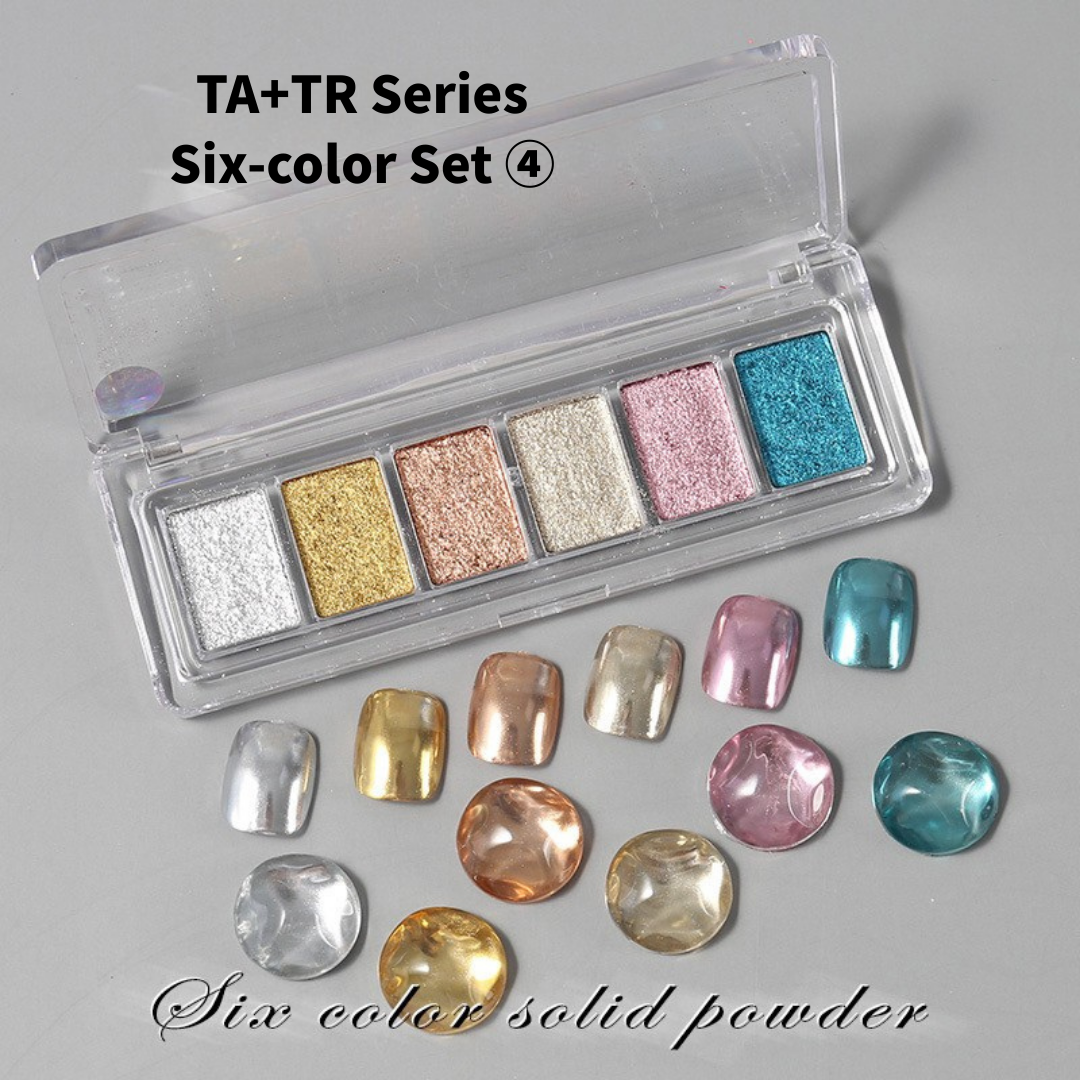 Solid Mirror Chrome Powder Set