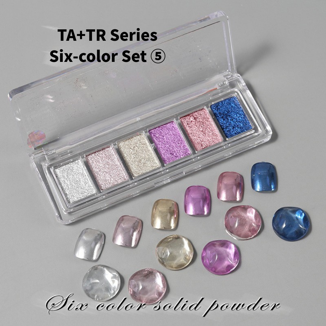 Solid Mirror Chrome Powder Set