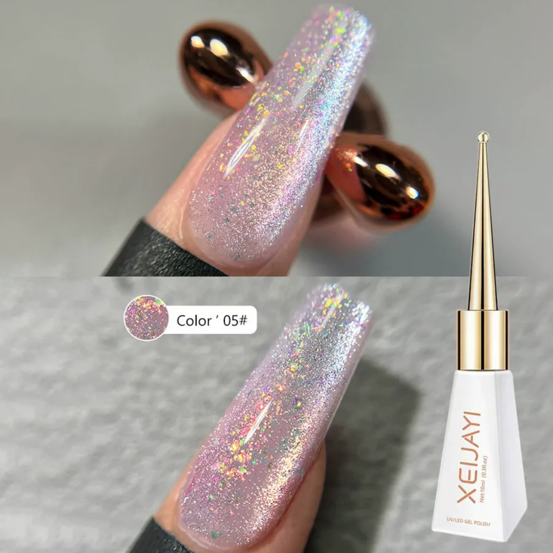 Moonrise Serenity Shimmering Cat Eye Gel Polish