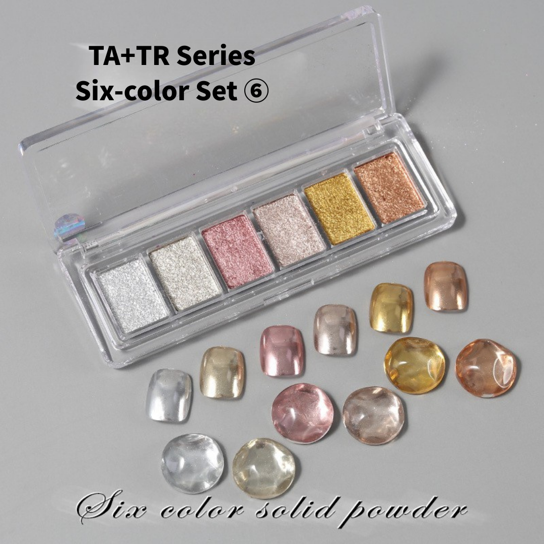 Solid Mirror Chrome Powder Set