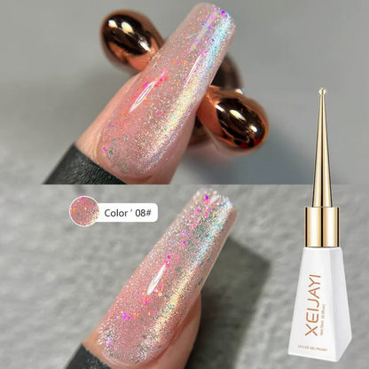Moonrise Serenity Shimmering Cat Eye Gel Polish