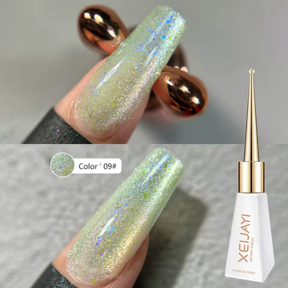 Moonrise Serenity Shimmering Cat Eye Gel Polish