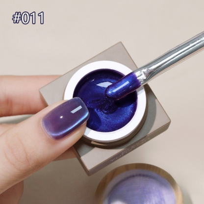 Yunzuan Gel Polish Pearl Jar Set shade 11 color swatch