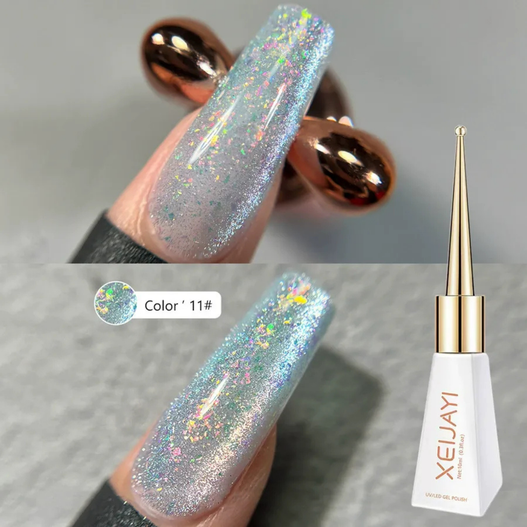 Moonrise Serenity Shimmering Cat Eye Gel Polish