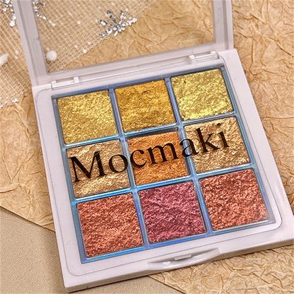 Sunset Nail Glitter Powder Palette MOCMAKI