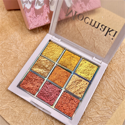 Sunset Nail Glitter Powder Palette MOCMAKI