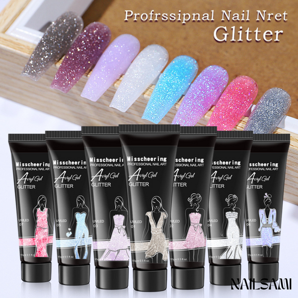 Misscheering Glitter Polygel Collection — product photo