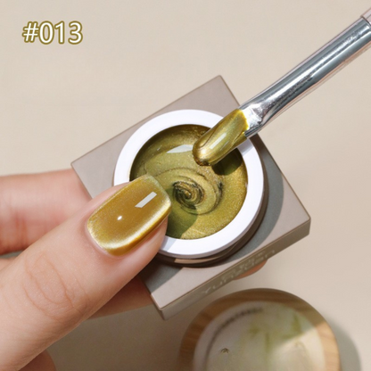 Yunzuan Gel Polish Pearl Jar Set shade 13 color swatch