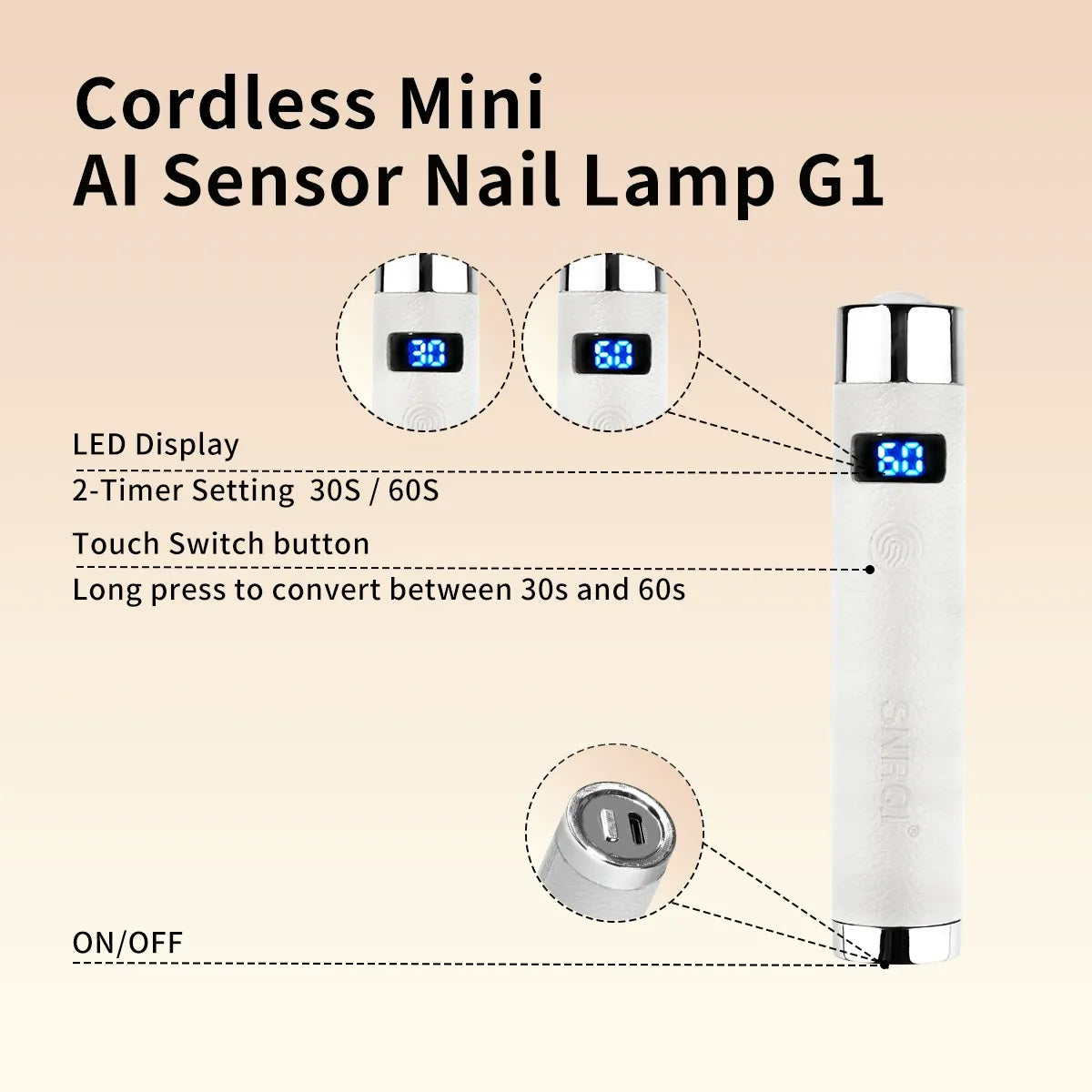 G1 AI sensor nail lamp image 10
