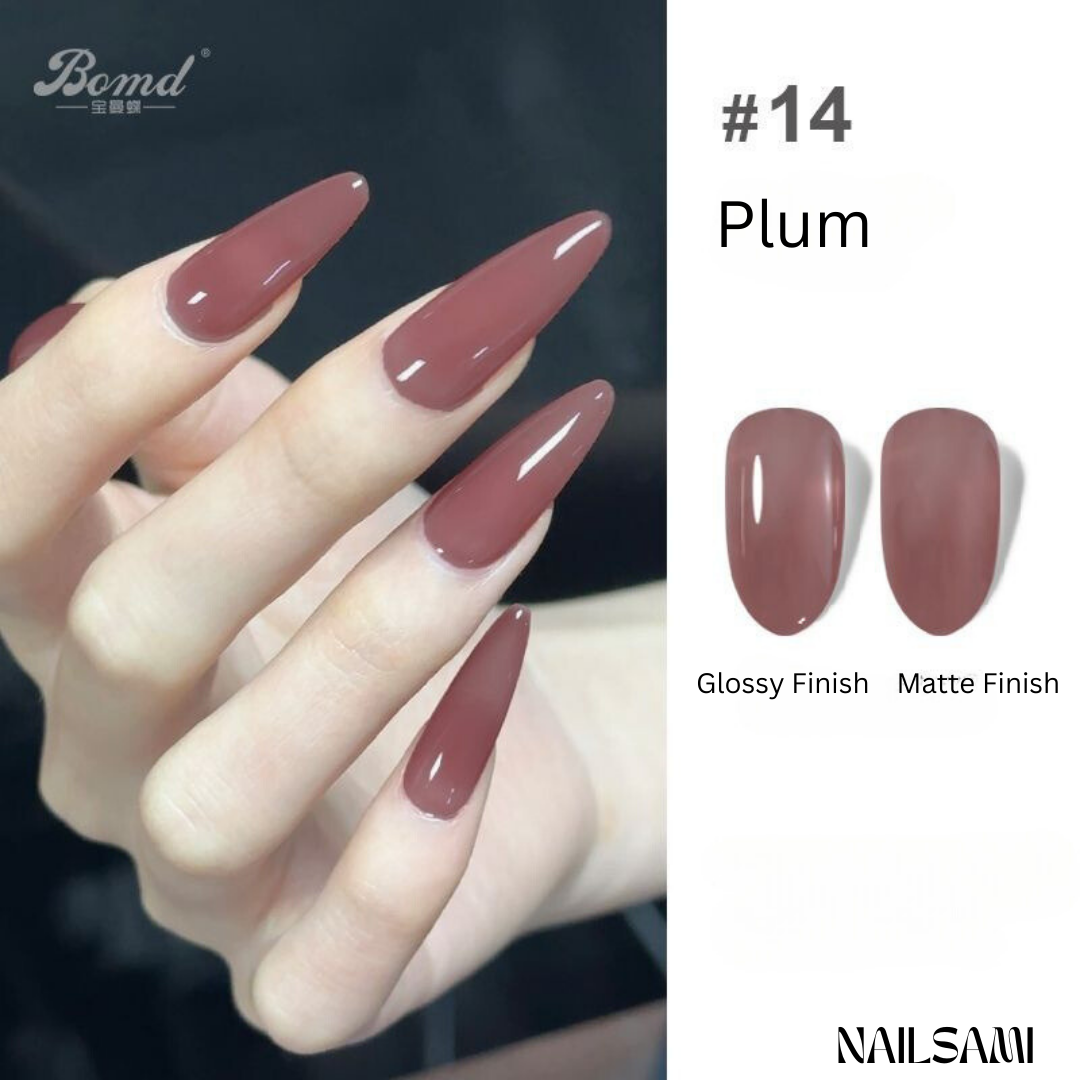 BOMD Sheer Nude Gel Polish Classic 80 Series