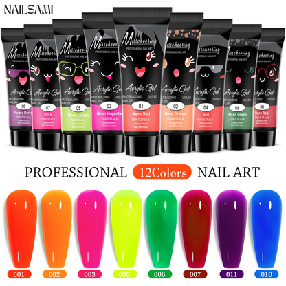 Misscheering Color Burst Polygel Collection