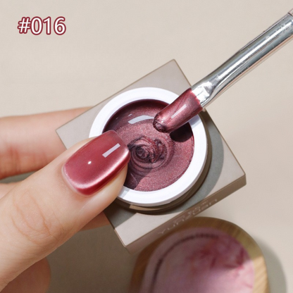 Yunzuan Gel Polish Pearl Jar Set shade 16 color swatch