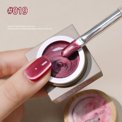 Yunzuan Sunset Galaxy Cat Eye Gel