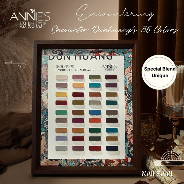 ANNIES Encounter Dunhuang 36 Color Gel Polish Set
