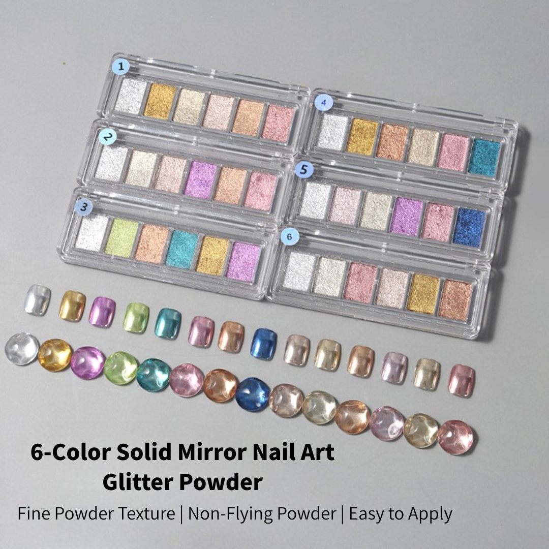 Solid Mirror Chrome Powder Set