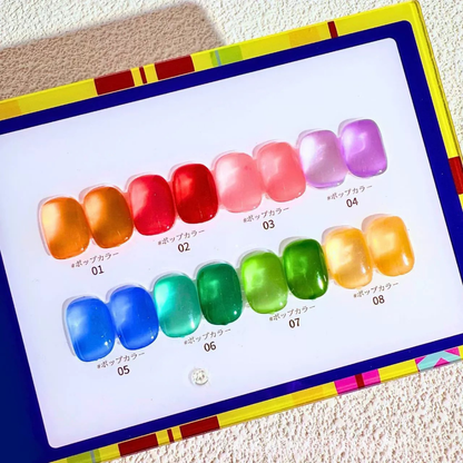 Very Good Nail Pop 8-Color Jelly Gel Set