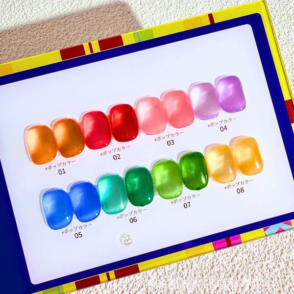 Very Good Nail Pop 8-Color Jelly Gel Set