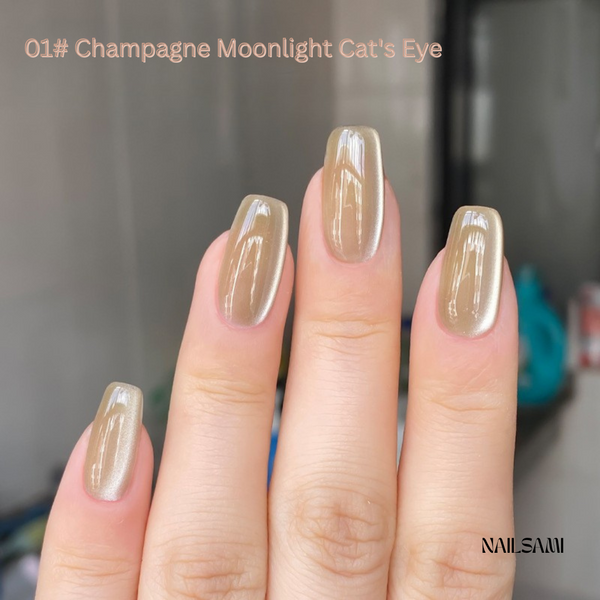 Maillard Moonlight Crystal Cat Eye Gel Polish — product photo