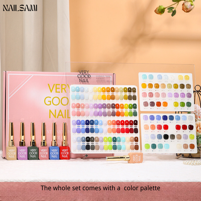 Very Good Nail 60 Color Gel Polish Set - Golden Serie