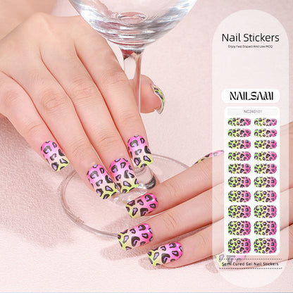 🎃 Wild Side | Semi Cured Gel Nail Sticker Kit