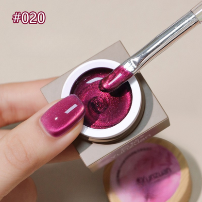 Yunzuan Gel Polish Pearl Jar Set shade 20 color swatch