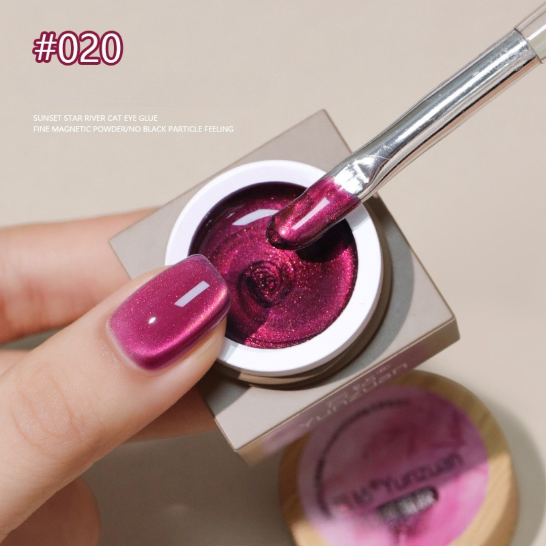 Yunzuan Sunset Galaxy Cat Eye Gel