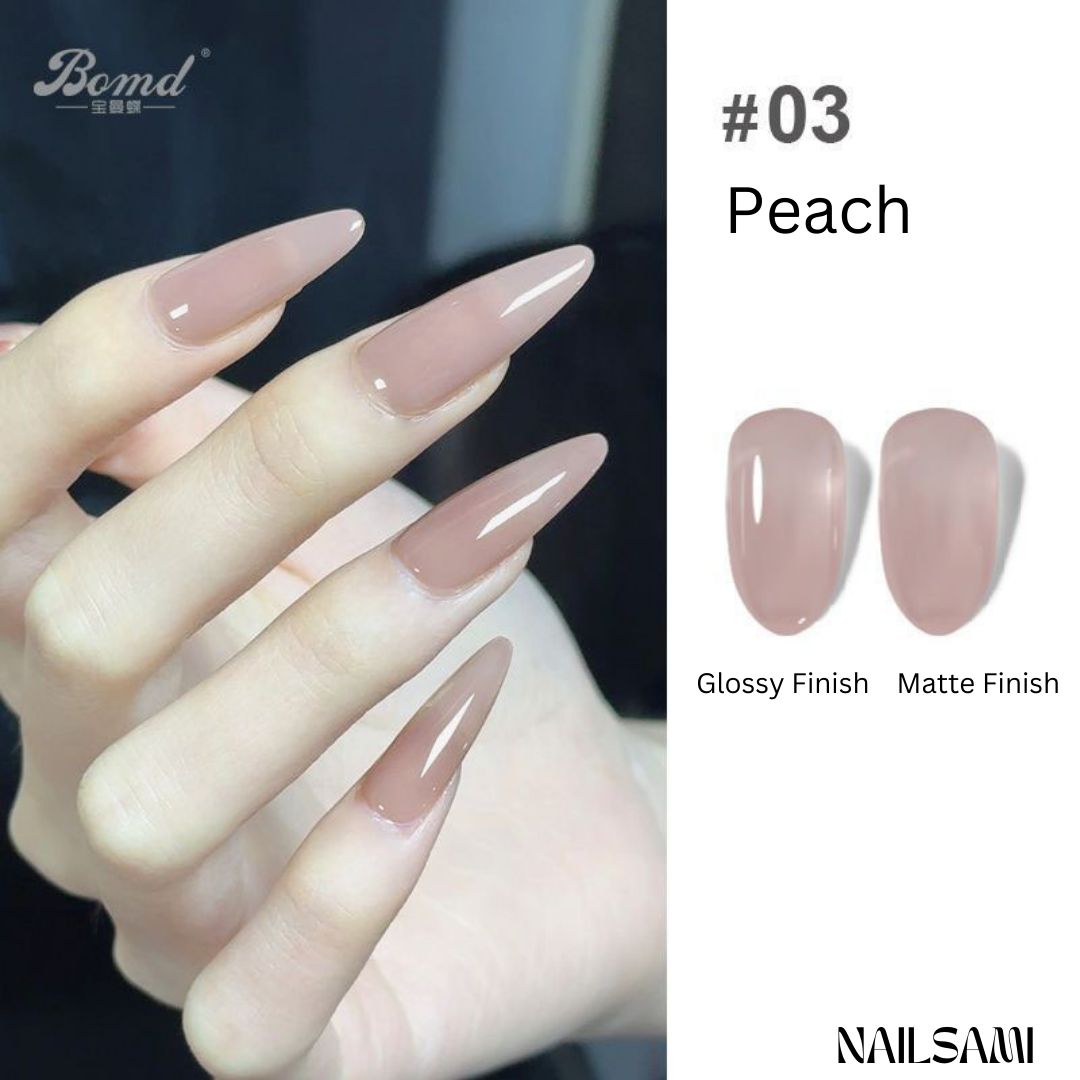 BOMD Sheer Nude Gel Polish Classic 80 Series