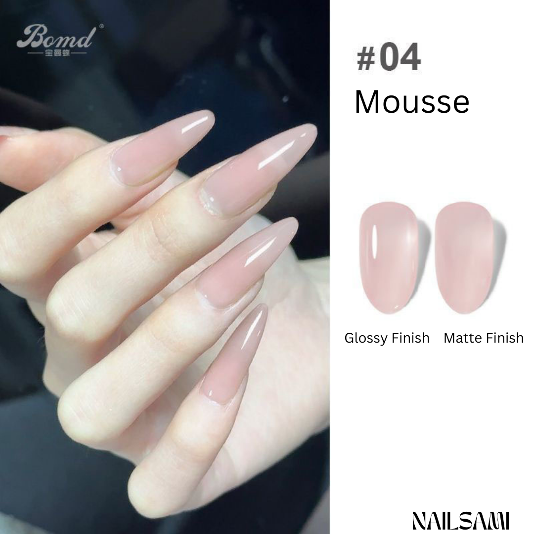 BOMD Sheer Nude Gel Polish Classic 80 Series