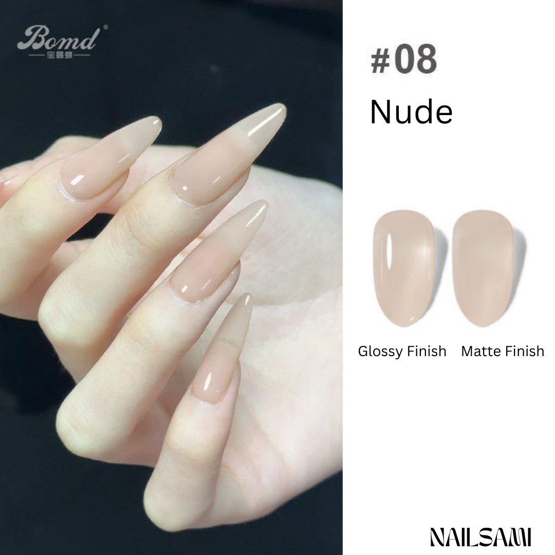 BOMD Sheer Nude Gel Polish Classic 80 Series