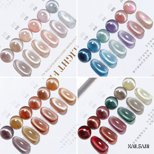 YunZuan Crystal Glass Cat Eye Gel