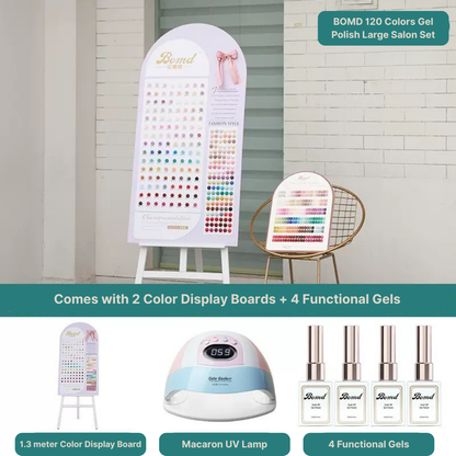 BOMD 120 Colors Gel Polish Large Salon Set