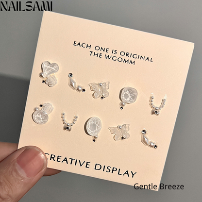 Gemstone Nail Charm DIY Kit for Press-on