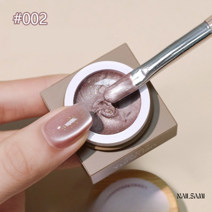 Yunzuan Gel Polish Pearl Jar Set shade 2 color swatch