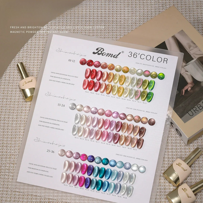 BOMD Cat Eye Gel Polish Set 32 Colors
