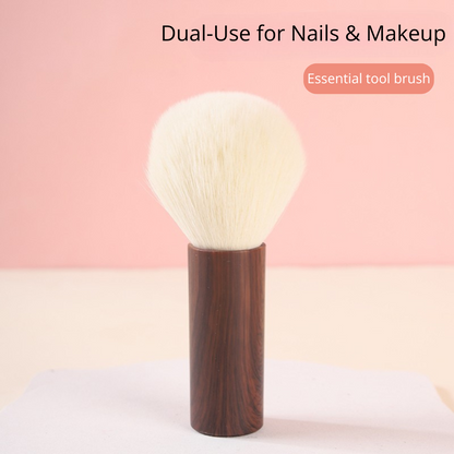 Short-Handle Nail Dust Brush – Fluffy & Precise