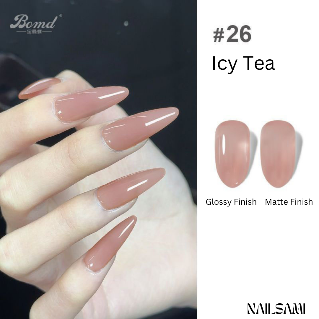 BOMD Sheer Nude Gel Polish Classic 80 Series