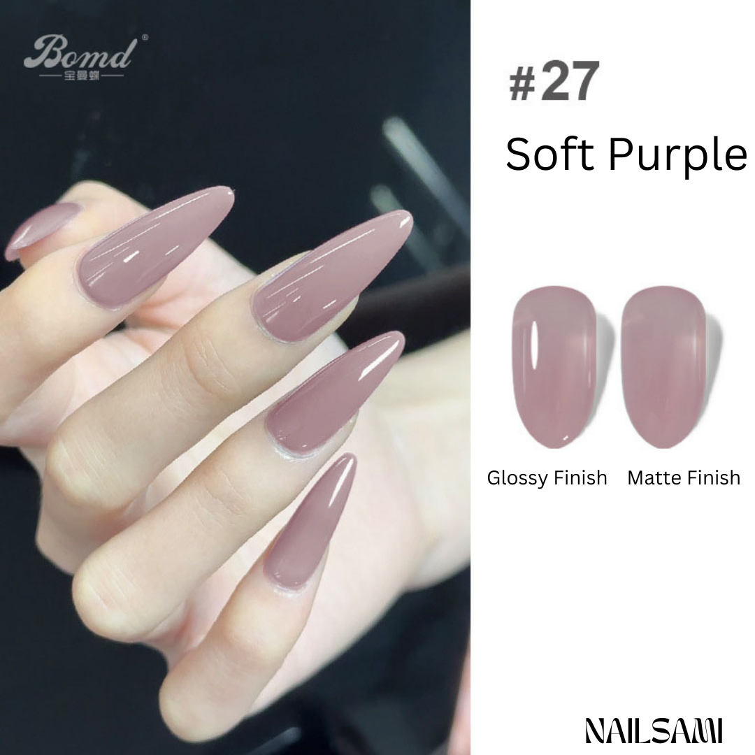 BOMD Sheer Nude Gel Polish Classic 80 Series