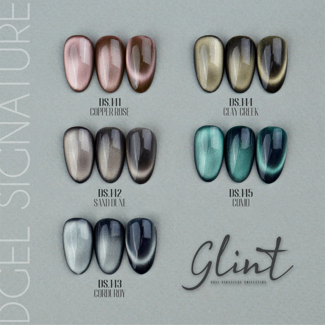 DGEL Signature Glint Collection Cat Eye Magnetic Gel Polish