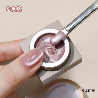 Yunzuan Gel Polish Pearl Jar Set shade 3 color swatch