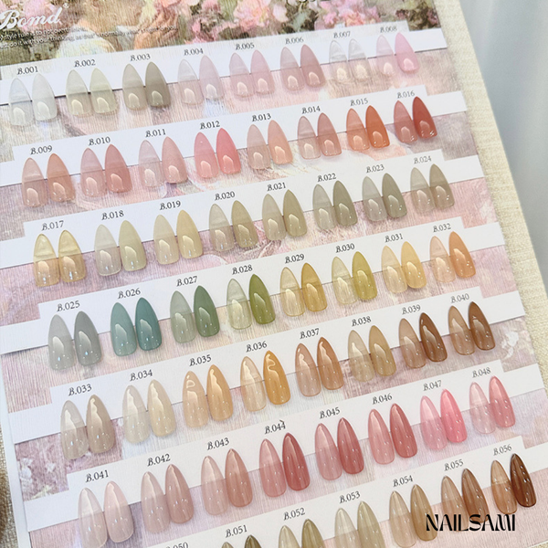 BOMD Sheer Nail Polish – Spring Blossom