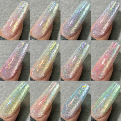 Moonrise Serenity Shimmering Cat Eye Gel Polish