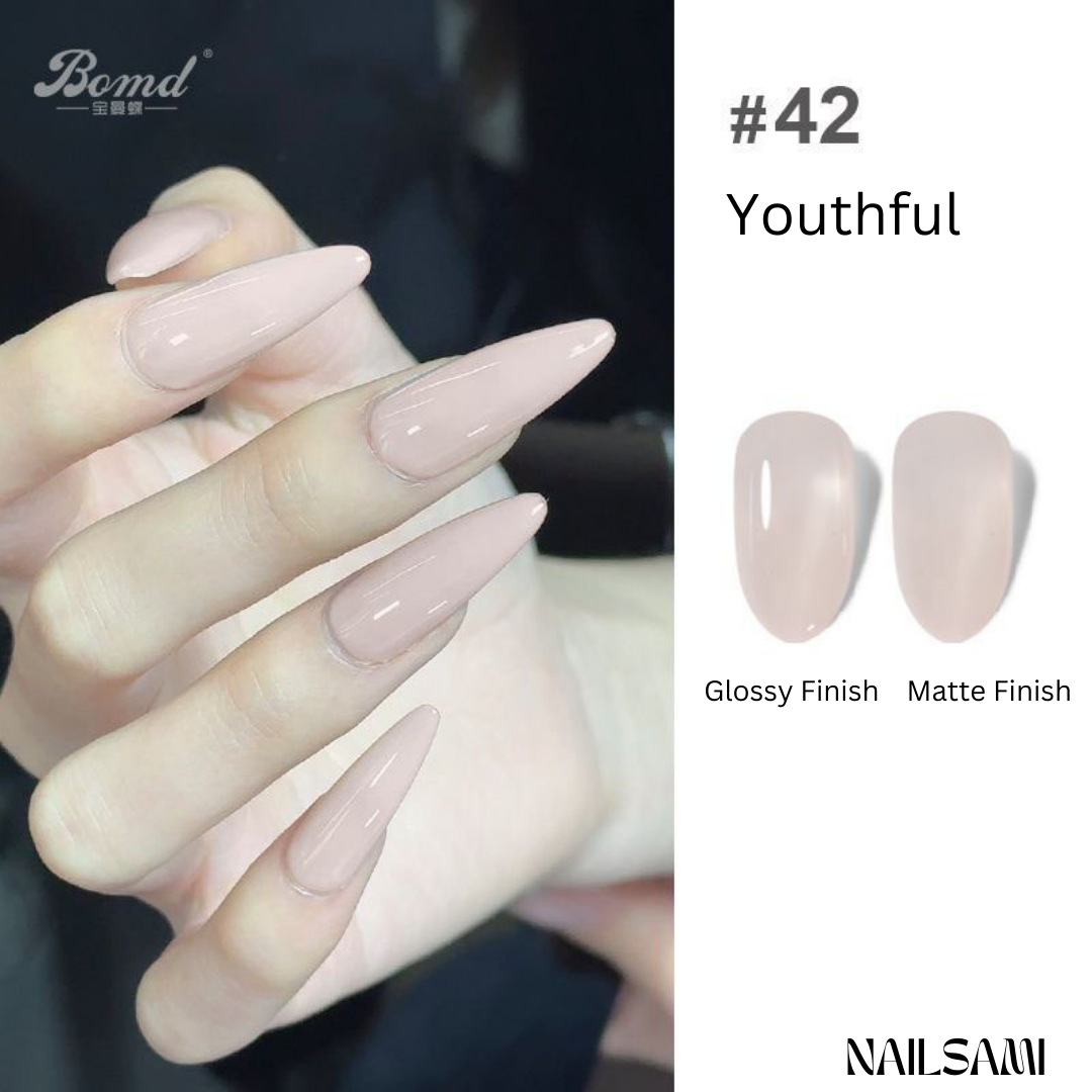 BOMD Sheer Nude Gel Polish Classic 80 Series